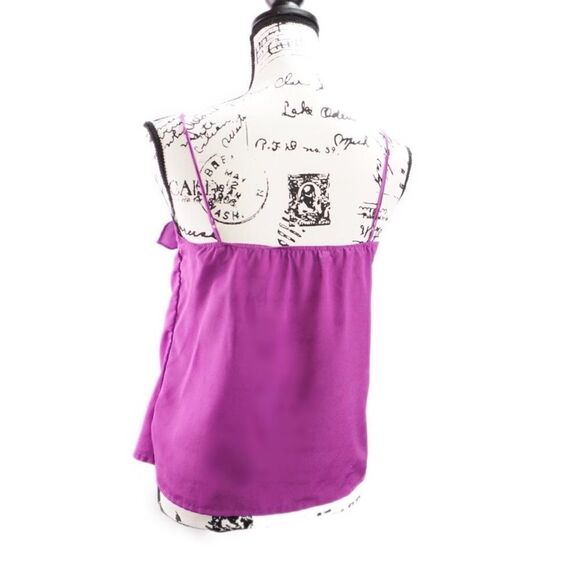 Forever21 Purple Ruffled Spaghetti Strap Top - Picture 5 of 6